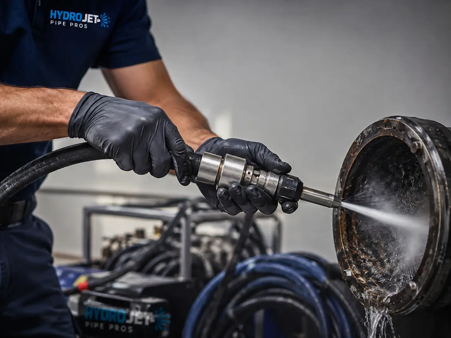 Hydro Jet Pipe Descaling in Penryn, CA